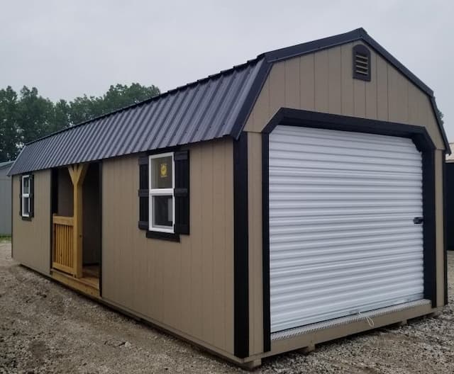 12 X 30 Side Lofted "He/She" Cabin (Used)