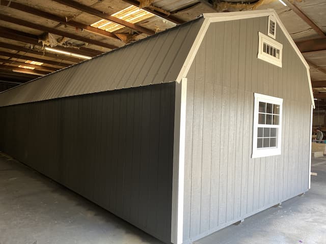 Side Lofted Barn-Z1 16 x 60