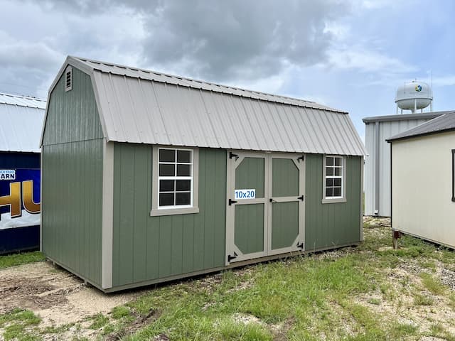 10x20 Side Lofted Barn-Z3 FL Approved